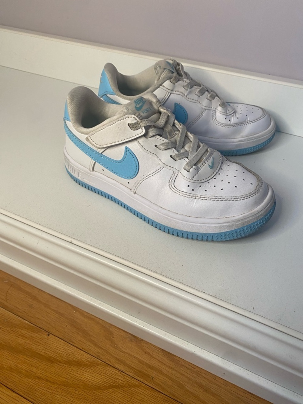 Nike Air Force 1 Low 'White Aquarius Blue